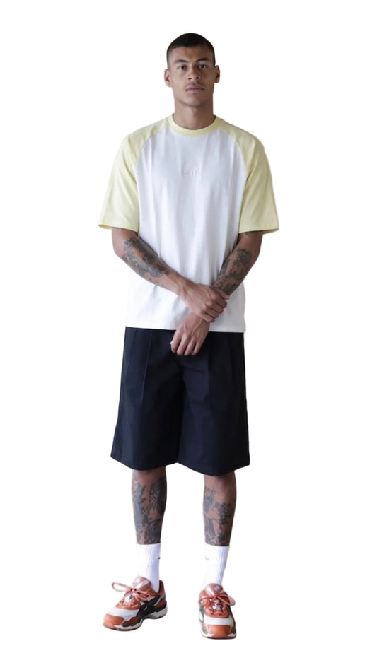 AMs butter yellow Raglan Tshirt