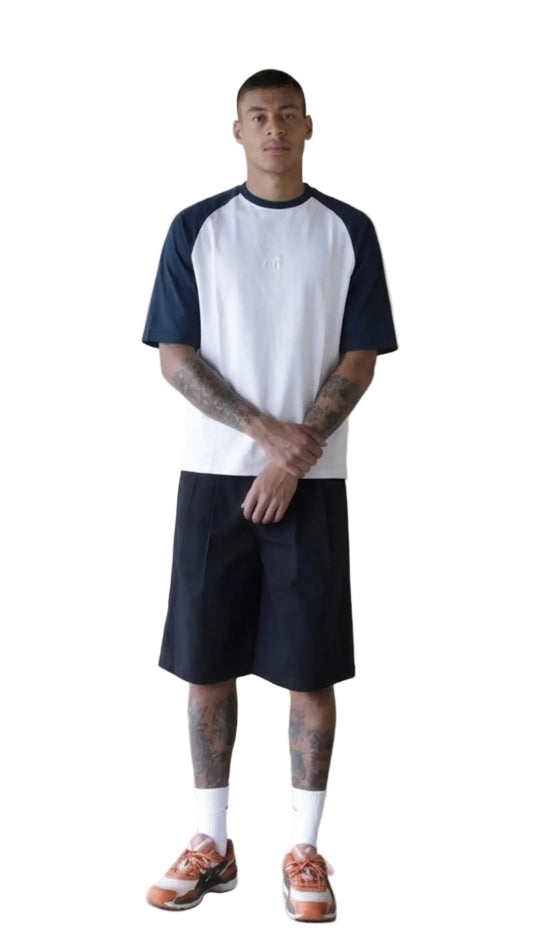 AMs navy Raglan Tshirt