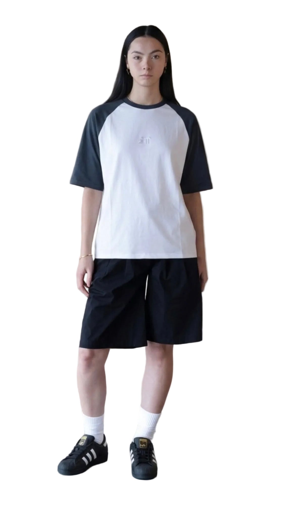 AMs navy Raglan Tshirt