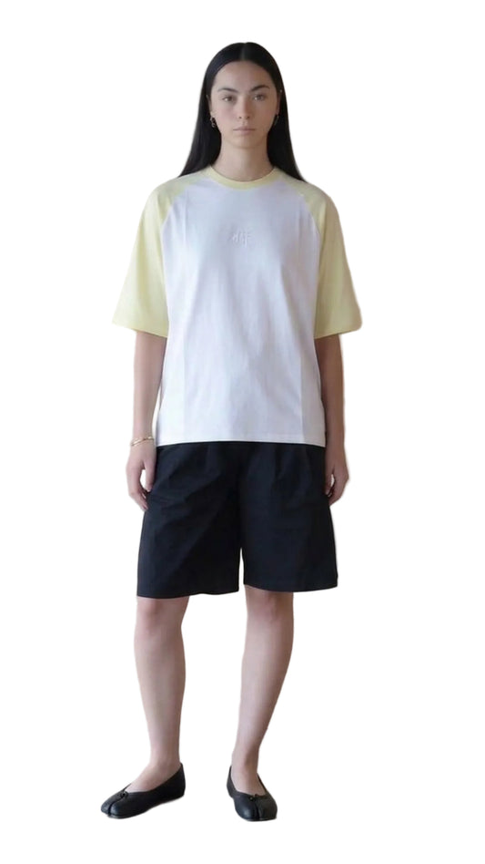AMs butter yellow Raglan Tshirt